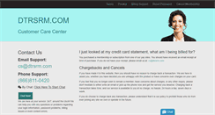 Desktop Screenshot of dtrsrm.com
